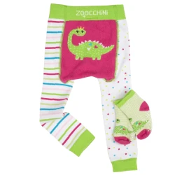 Zoocchini Set legnky a ponoky Dinosaurus Dai 6 - 12 m