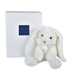 DouDou et compagnie plyov zajaik 30cm - Biely